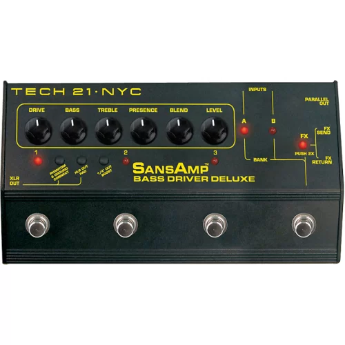 Tech 21 SansAmp Bass Driver DeLuxe Предусилитель для баса купить в
